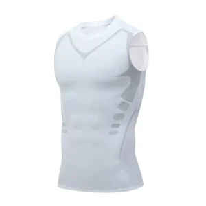 Men’s Compression Tank Top Sleeveless Quick-Dry Gym Shirt