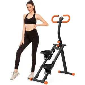 Folding Stair Stepper Vertical Climber for Full-Body Home Workouts
