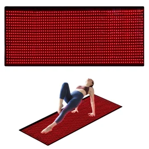 Red Light Infrared LEDs Mat Pain Relief Wellness Muscle Recovery
