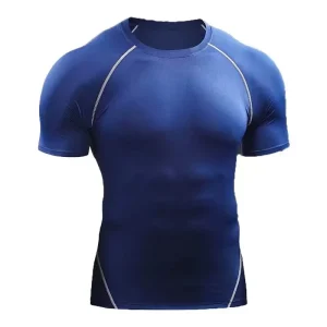men's sports quick drying short sleeved t-shirt