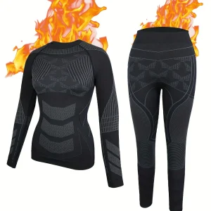Women’s Thermal Underwear Warm Base Layer Winter Set